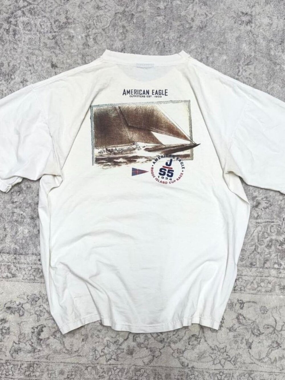 90s vintage American Eagle sailing shirt